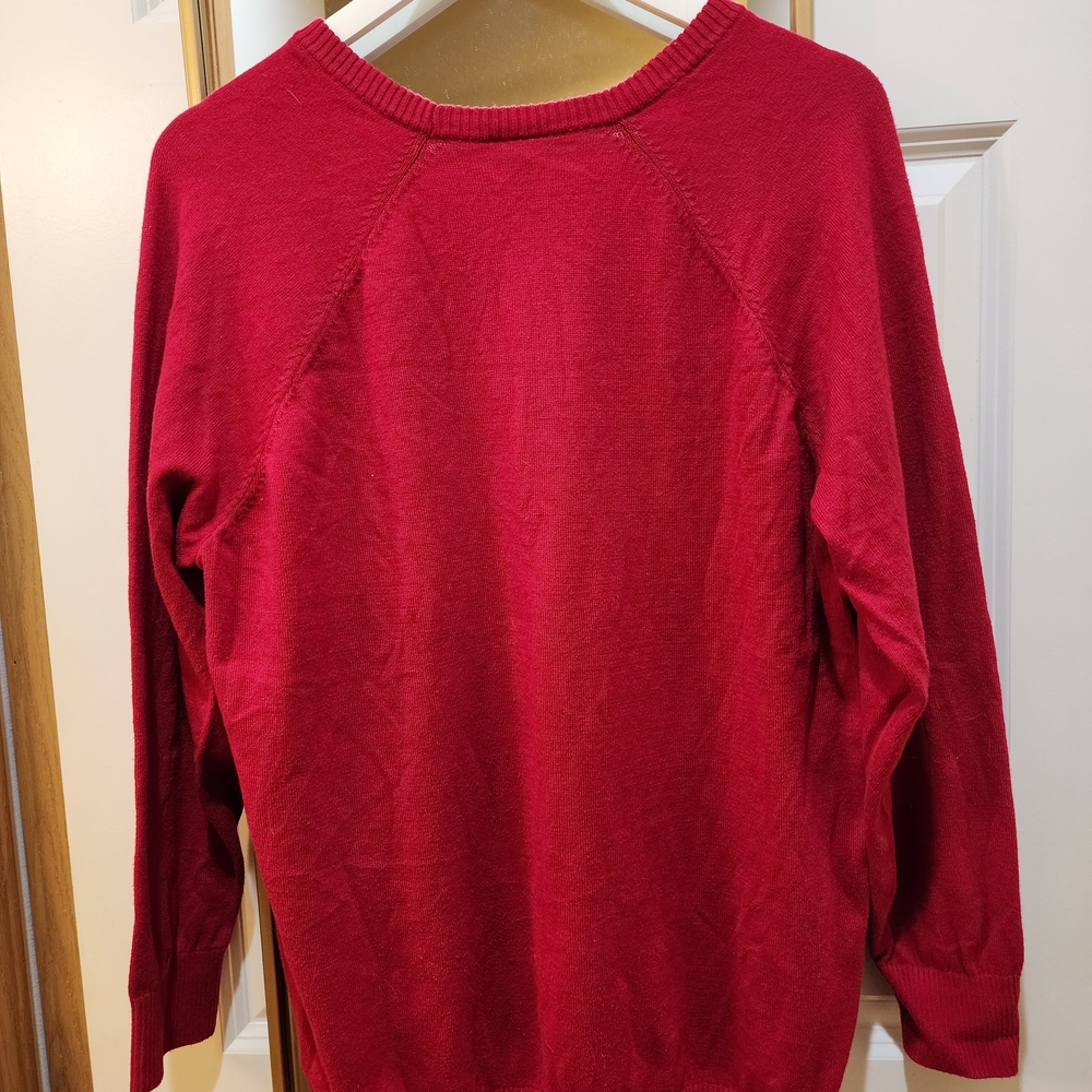 Torrid Red Skeleton Christmas Sweater - Picture 5 of 6